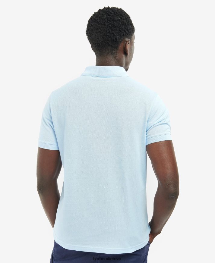 apranga Barbour turistų polo marškinėliai klasikinis baltas vyrų 6F6D80710