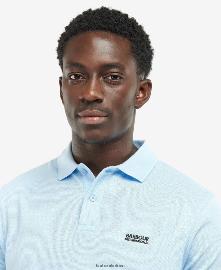 apranga Barbour turistų polo marškinėliai klasikinis baltas vyrų 6F6D80710