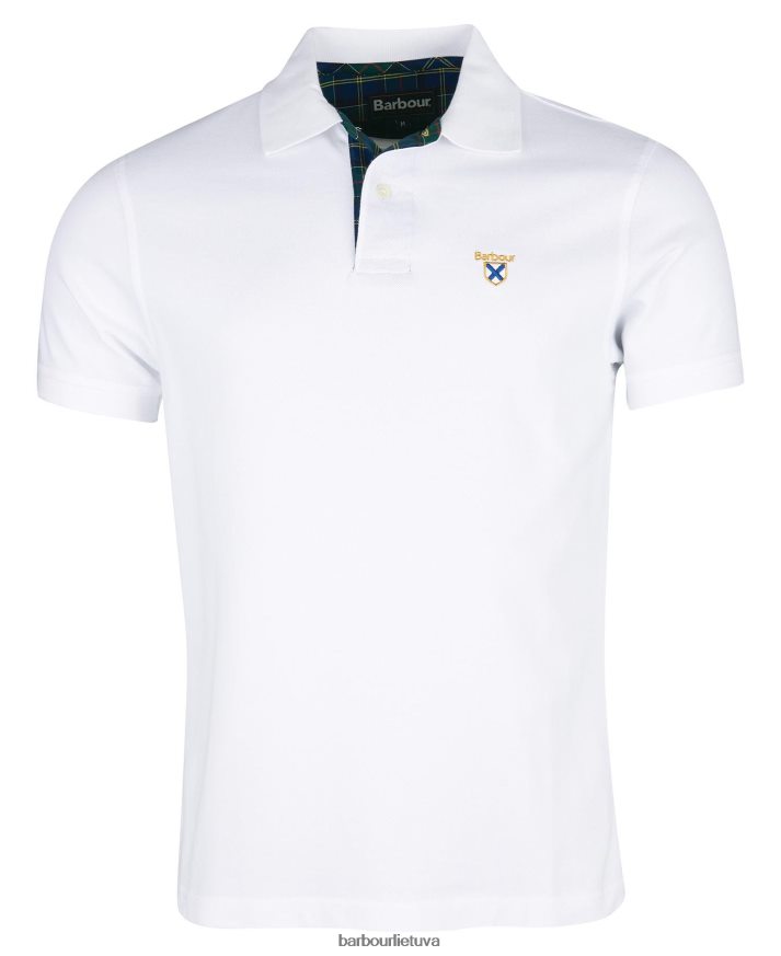 apranga Barbour visuomenės polo marškinėliai pilkas marlas vyrų 6F6D80611