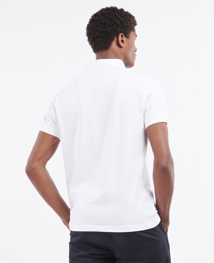 apranga Barbour visuomenės polo marškinėliai pilkas marlas vyrų 6F6D80611