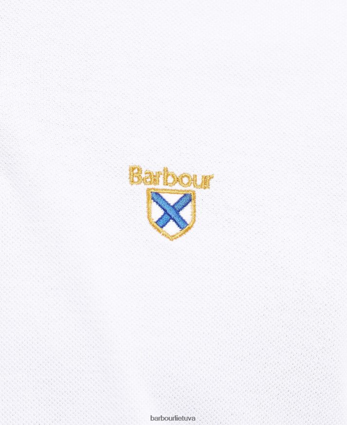 apranga Barbour visuomenės polo marškinėliai pilkas marlas vyrų 6F6D80611