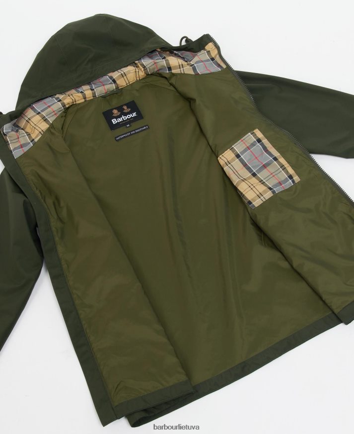apranga Barbour Neperšlampama dormus striukė su gobtuvu laivynas/suknelė vyrų 6F6D80200