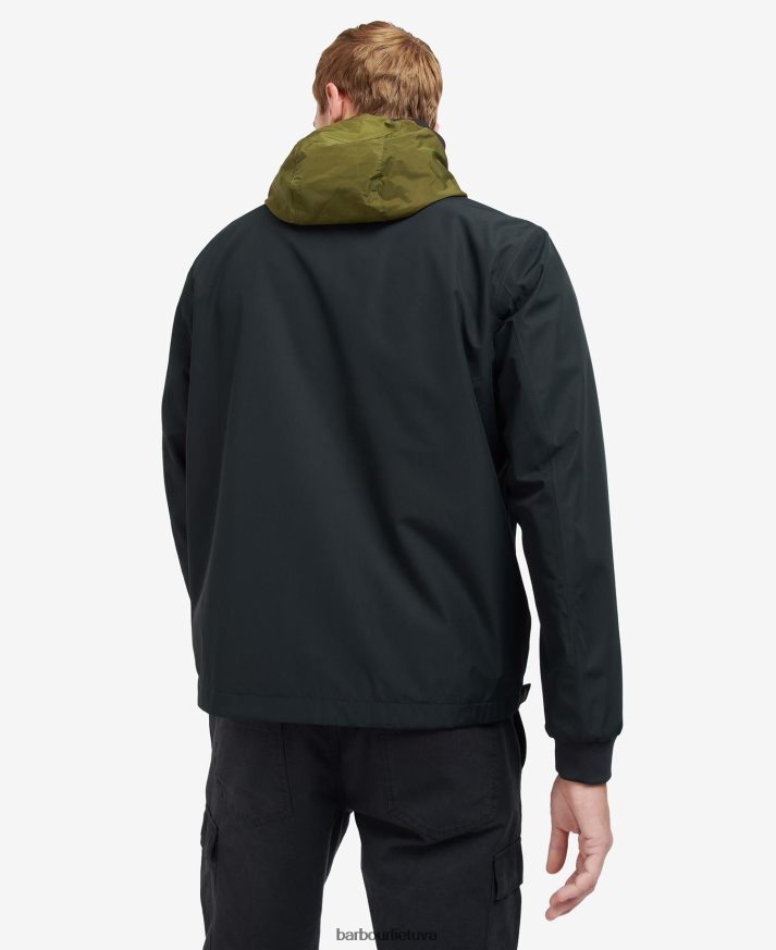 apranga Barbour parr vandeniui atspari striukė klasikinis juodas vyrų 6F6D80201