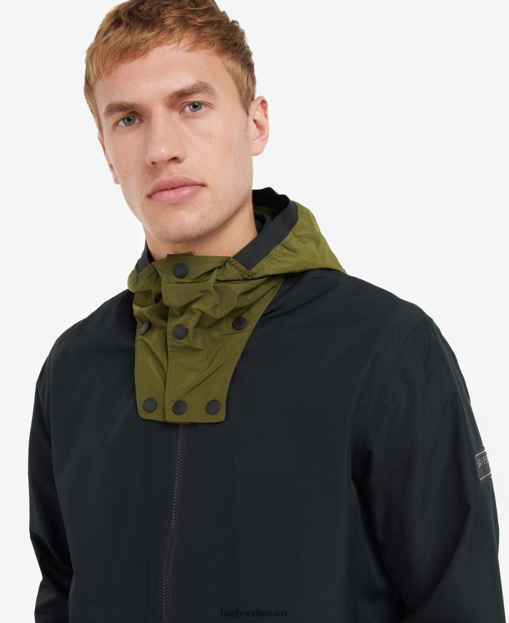 apranga Barbour parr vandeniui atspari striukė klasikinis juodas vyrų 6F6D80201