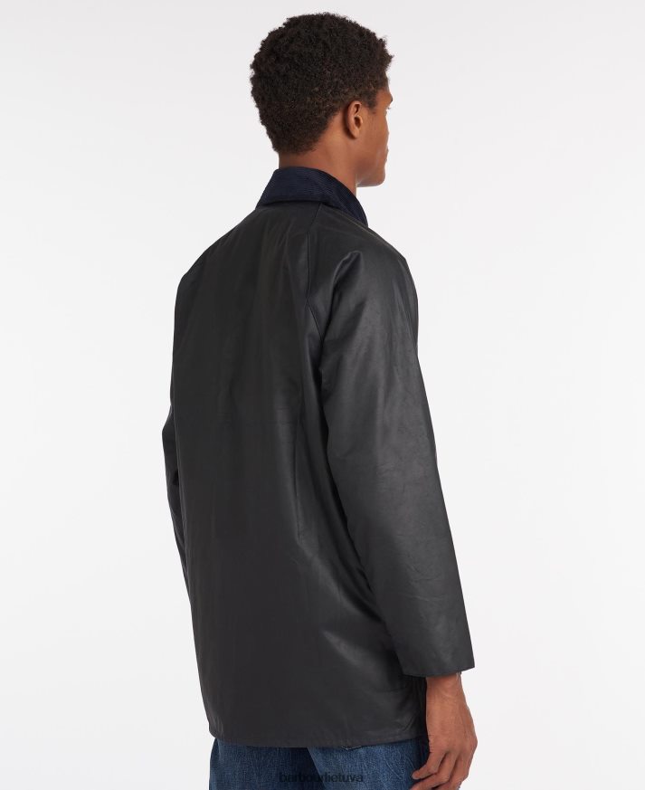 apranga Barbour Beaufort vaško striukė juodas vyrų 6F6D8010