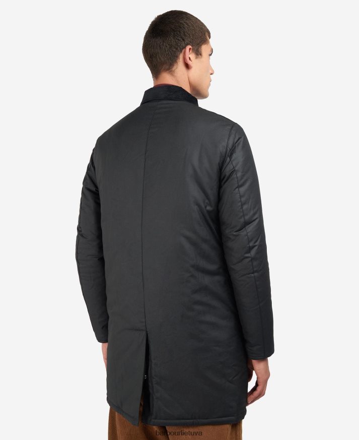 apranga Barbour Kenstone vaško striukė juodas/kordovas vyrų 6F6D8071