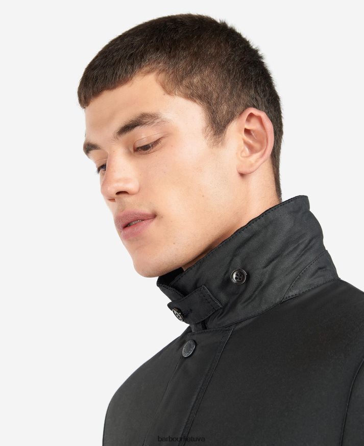 apranga Barbour Kenstone vaško striukė juodas/kordovas vyrų 6F6D8071