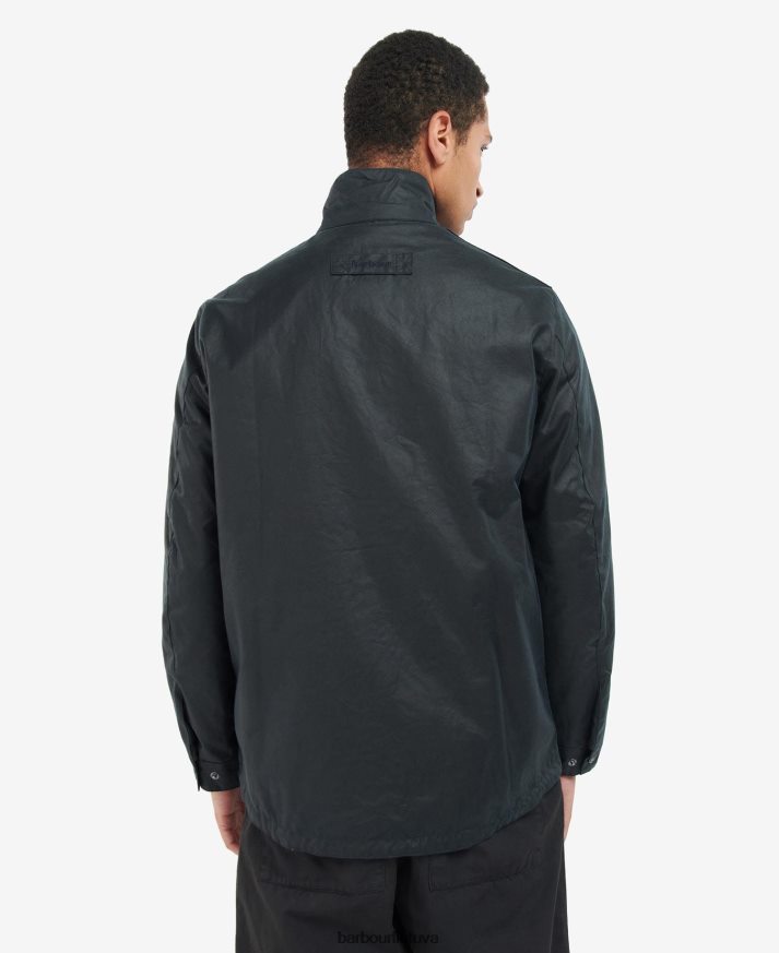 apranga Barbour Riley vaškuotas švarkas klasikinis laivynas vyrų 6F6D8052