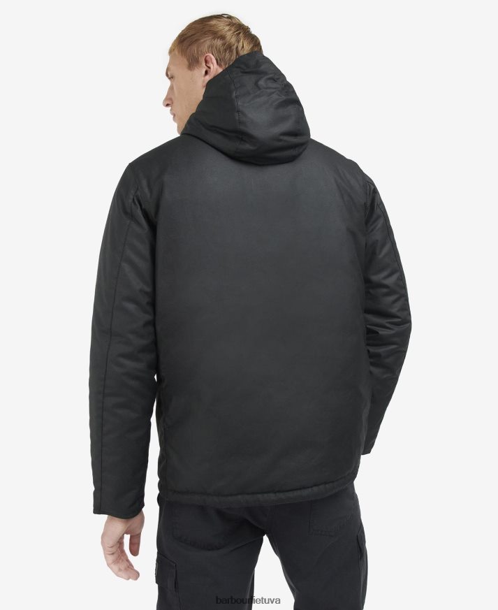 apranga Barbour Westbourne vaškuota striukė klasikinis juodas vyrų 6F6D8055