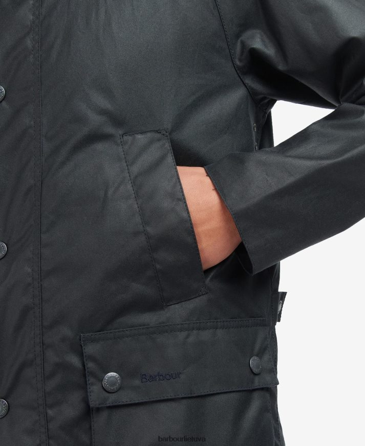 apranga Barbour ambleton vaškuota striukė klasikinis laivynas vyrų 6F6D8051