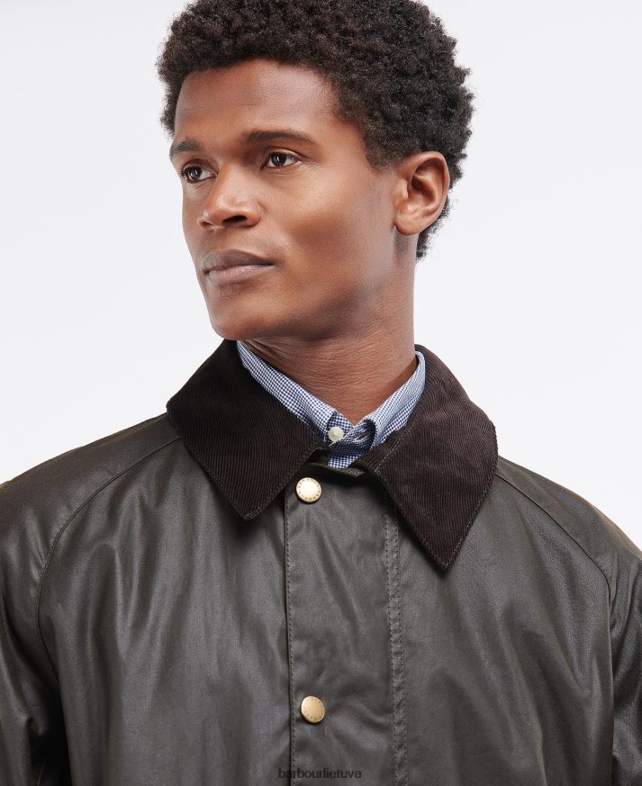 apranga Barbour beausby vaško striukė karinis jūrų laivynas vyrų 6F6D8029