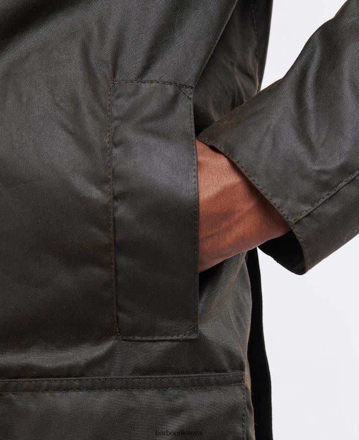 apranga Barbour beausby vaško striukė karinis jūrų laivynas vyrų 6F6D8029