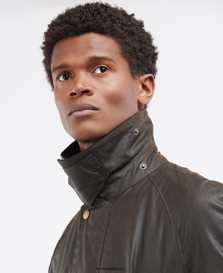 apranga Barbour beausby vaško striukė karinis jūrų laivynas vyrų 6F6D8029