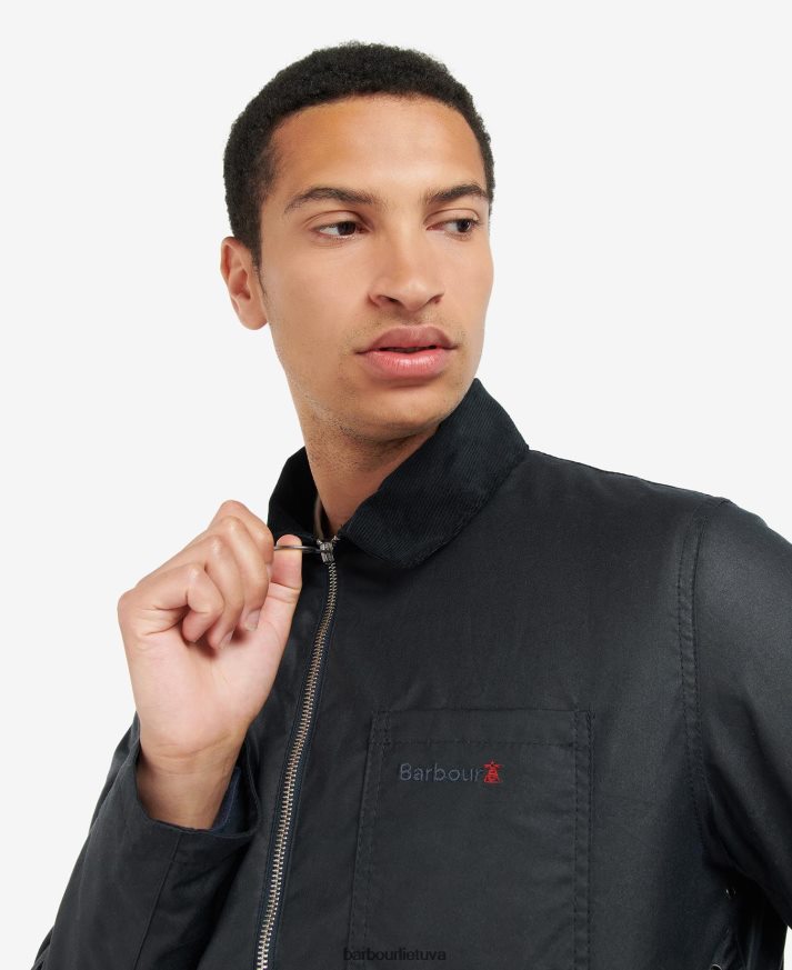 apranga Barbour belham vaškuotas švarkas klasikinis laivynas vyrų 6F6D8060