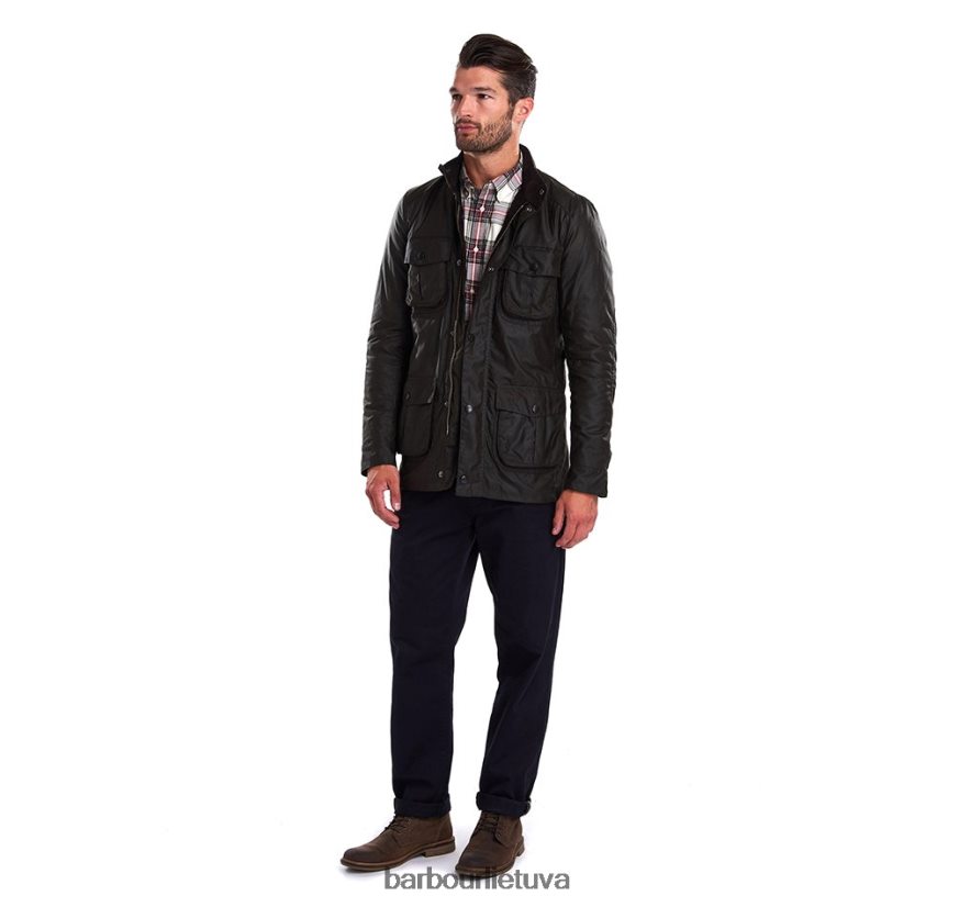 apranga Barbour corbridge vaško striukė alyvuogių vyrų 6F6D8023