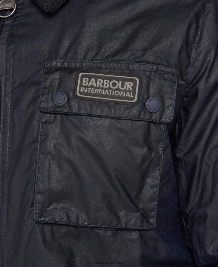 apranga Barbour šiaurinė vaškuota striukė naktinis dangus vyrų 6F6D8050