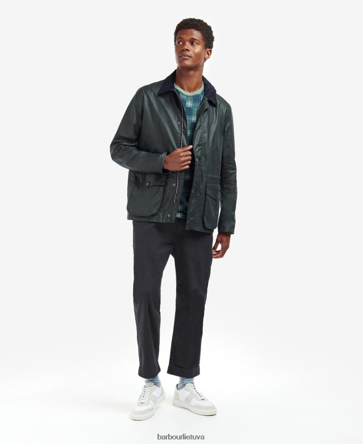apranga Barbour kendle vaškuota striukė klasikinis laivynas vyrų 6F6D8037