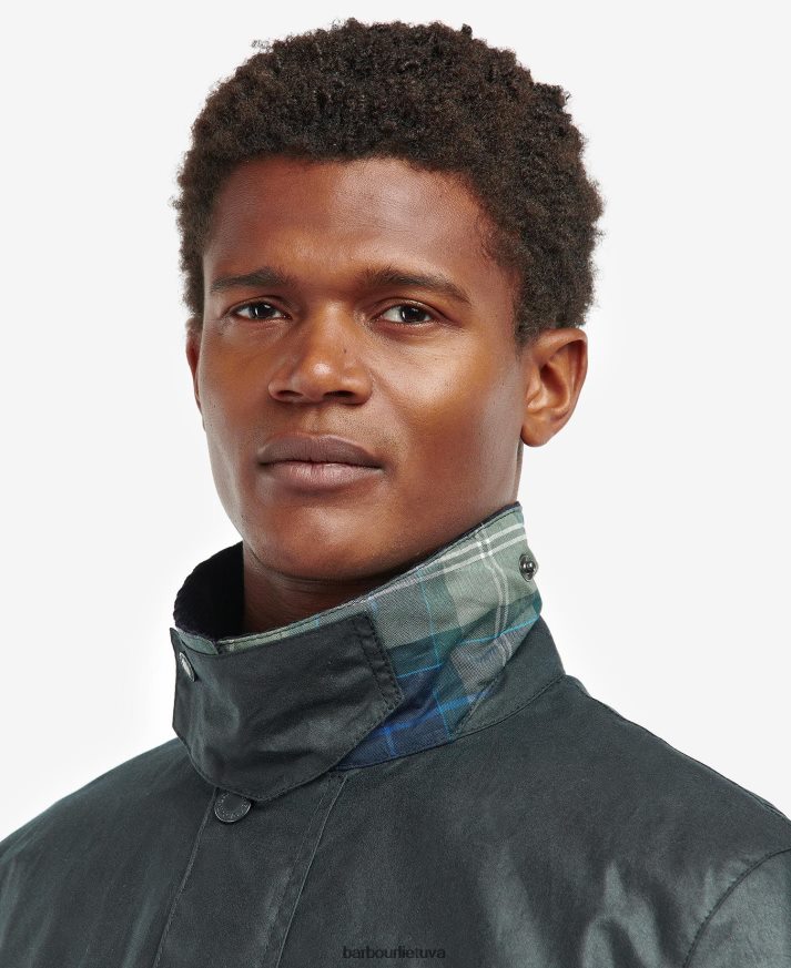 apranga Barbour kendle vaškuota striukė klasikinis laivynas vyrų 6F6D8037