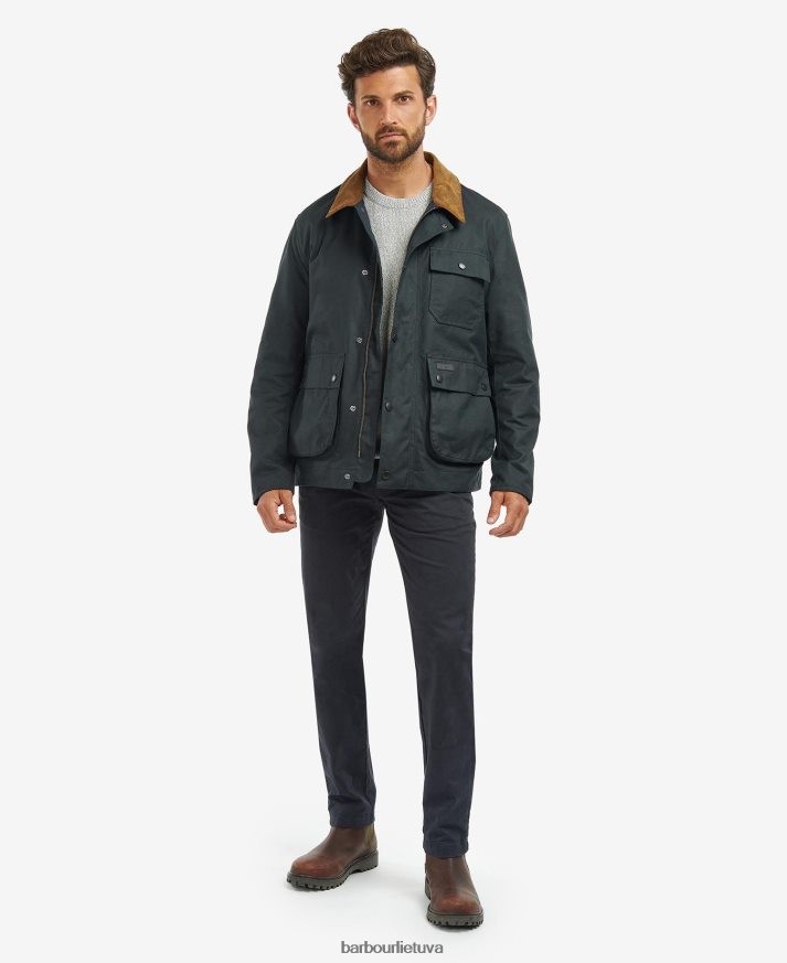 apranga Barbour meldon vaškuotas švarkas laivyno/upės beržo tartanas vyrų 6F6D8033