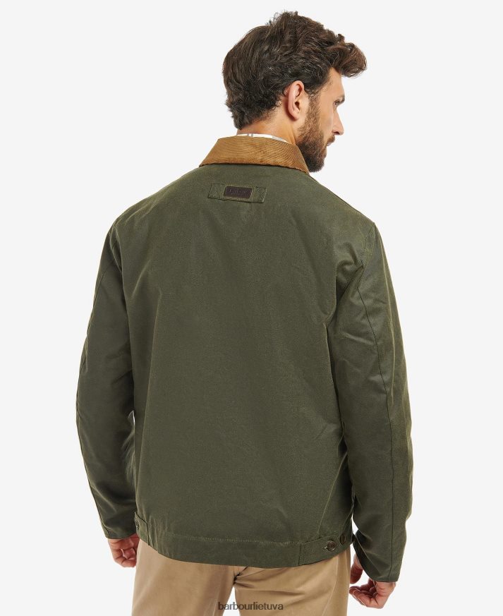 apranga Barbour milton vaškuota striukė papartis/klasikinis tartanas vyrų 6F6D8058