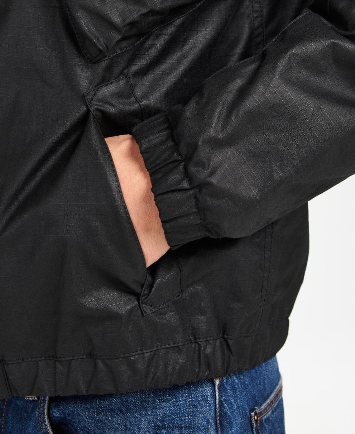 apranga Barbour roslin vaškuotas švarkas klasikinis juodas vyrų 6F6D8063