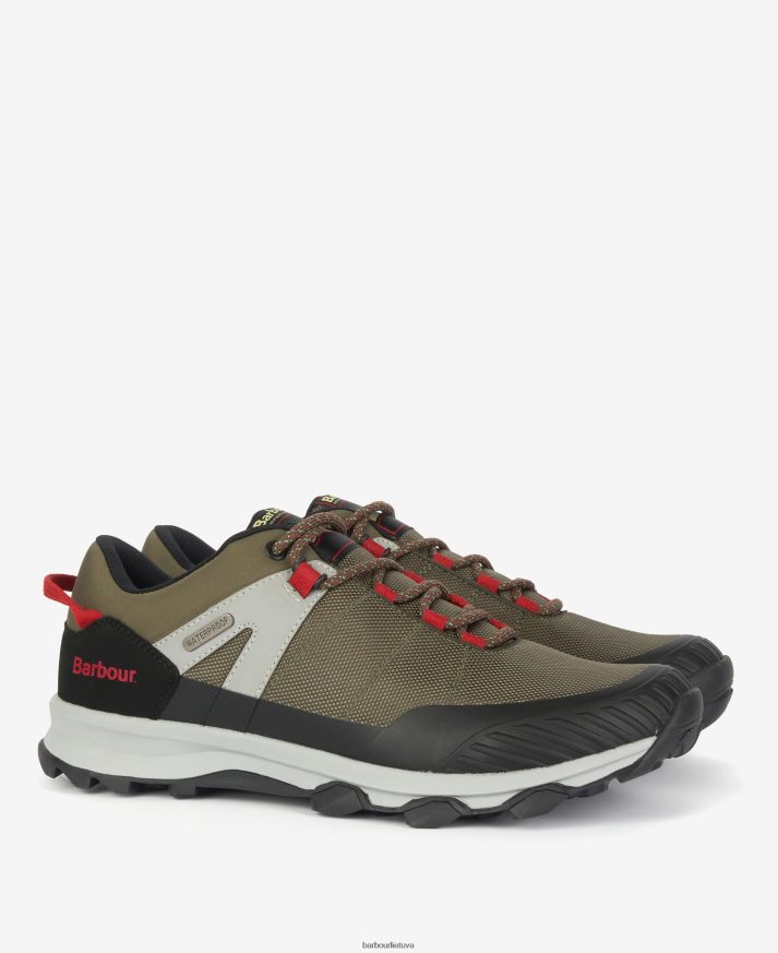 avalynė Barbour mendip vandeniui atsparūs treniruokliai alyvuogių vyrų 6F6D801312