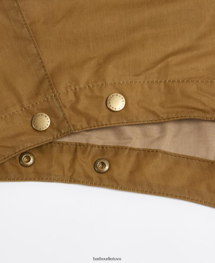 priedai Barbour lengvas vaško gaubtas smėlis vyrų 6F6D802344