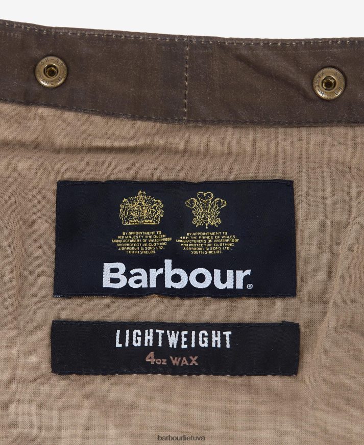 priedai Barbour lengvas vaško gaubtas smėlis vyrų 6F6D802345