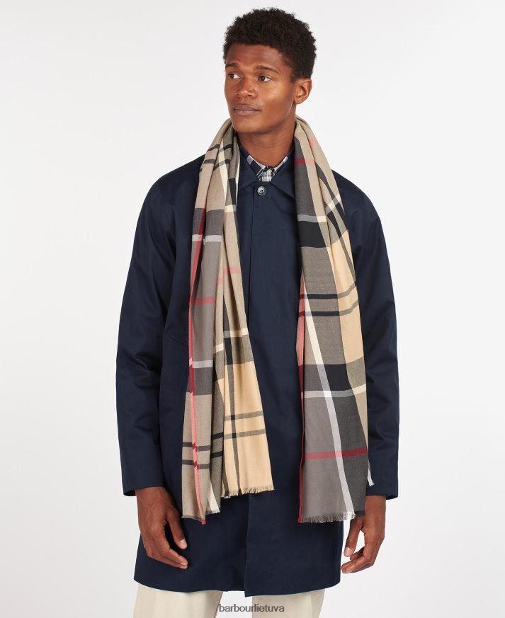 priedai Barbour walshaw šalikas klasikinis tartanas vyrų 6F6D802351