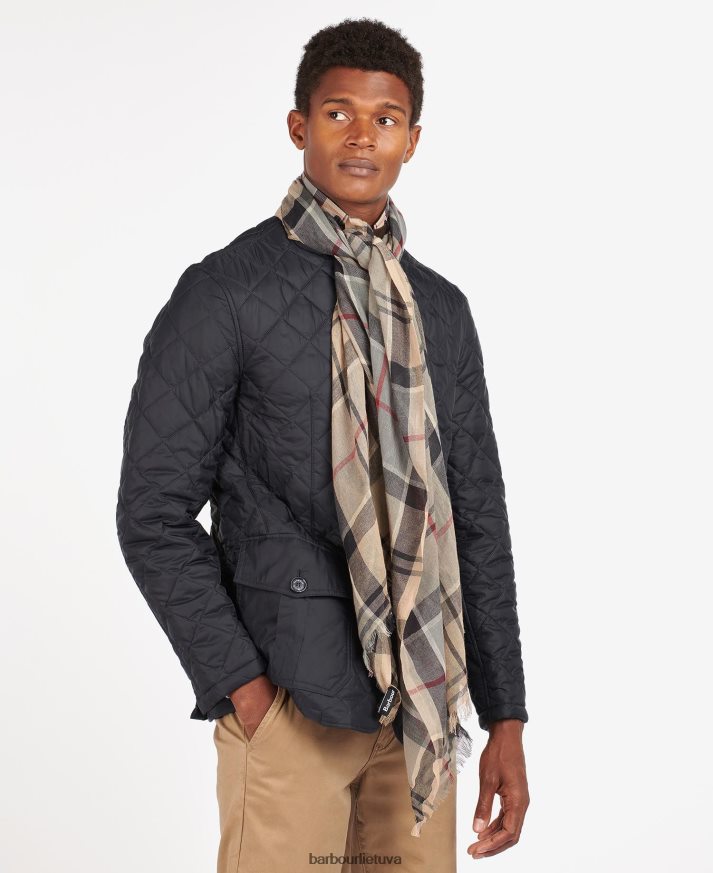 priedai Barbour welton tartan šalikas akmeninė suknelė tartanas vyrų 6F6D802350