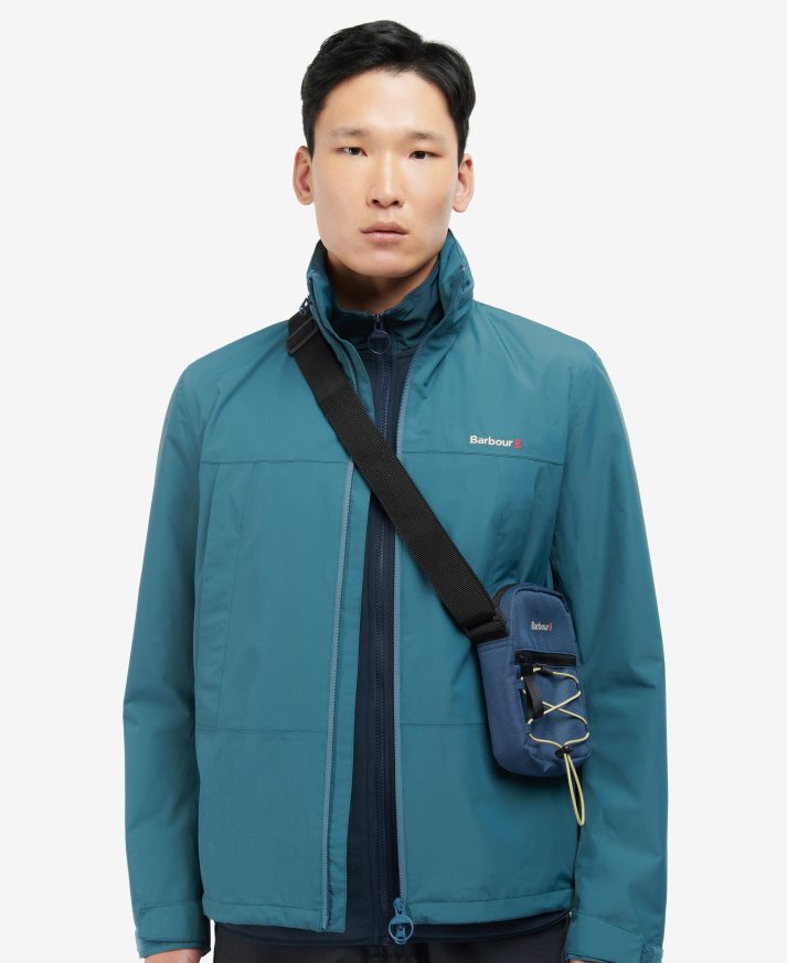 priedai Barbour arwin drobinis crossbody krepšys alyvuogių/juodų vyrų 6F6D802204