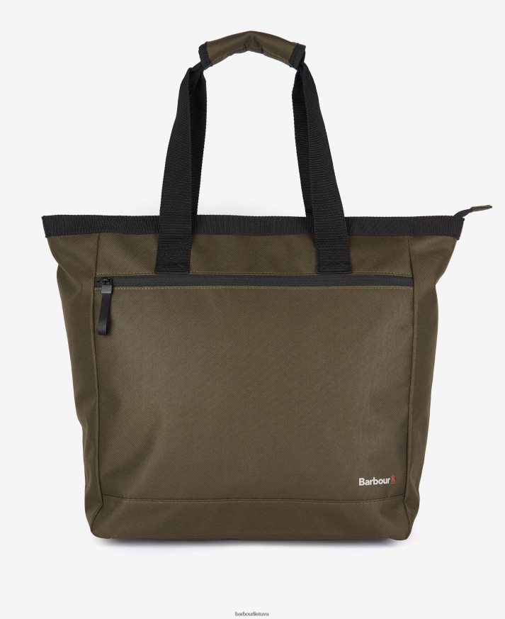 priedai Barbour arwin drobinis krepšys alyvuogių/juodų vyrų 6F6D802214