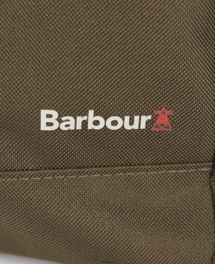 priedai Barbour arwin drobinis krepšys alyvuogių/juodų vyrų 6F6D802214