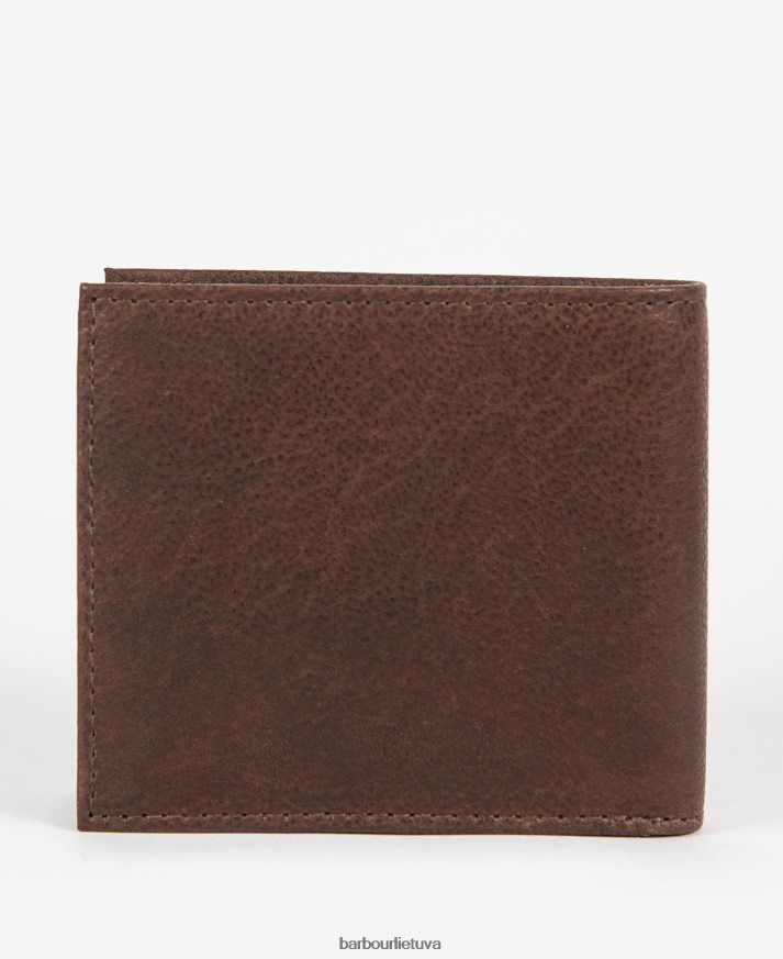 priedai Barbour Padbury banknotų piniginė tamsiai rudas vyrų 6F6D802379