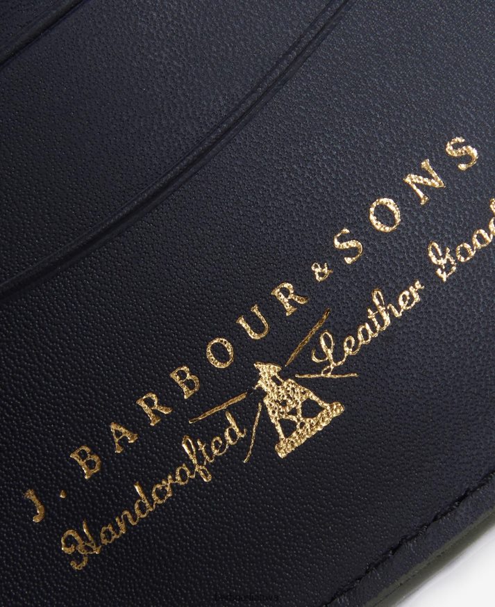 priedai Barbour grūdėtos odos kuprinė piniginė juodas vyrų 6F6D802381