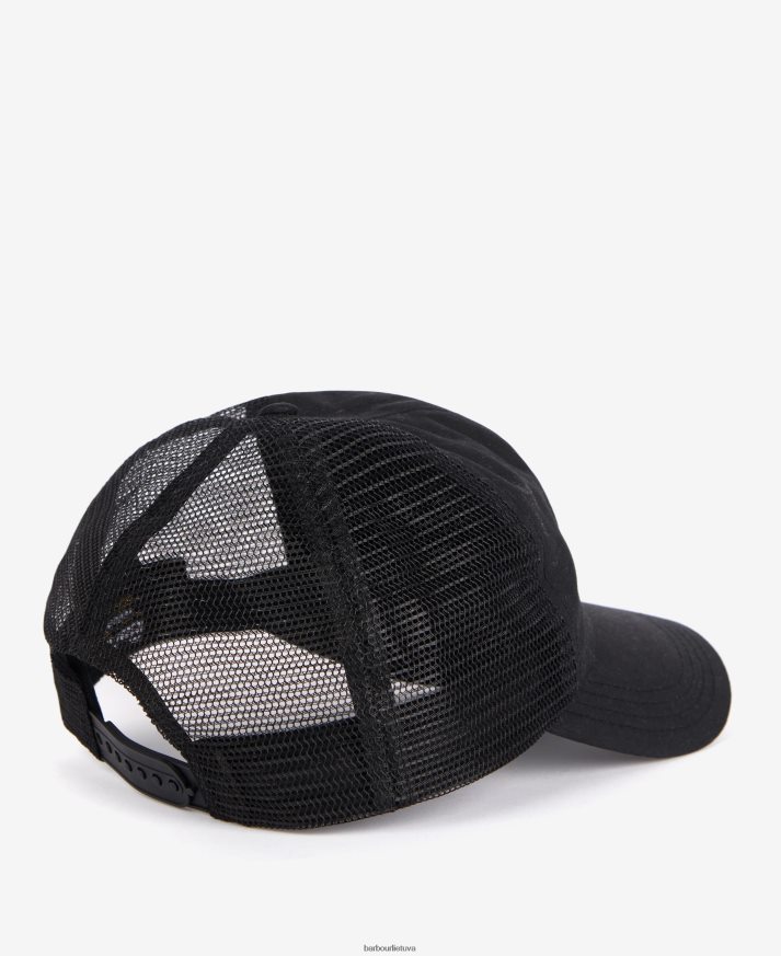 priedai Barbour Farraday trucker vaško dangtelis klasikinis juodas vyrų 6F6D802292