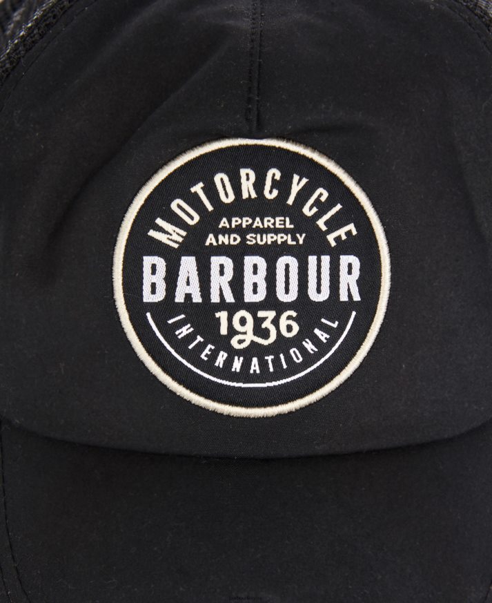 priedai Barbour Farraday trucker vaško dangtelis klasikinis juodas vyrų 6F6D802292
