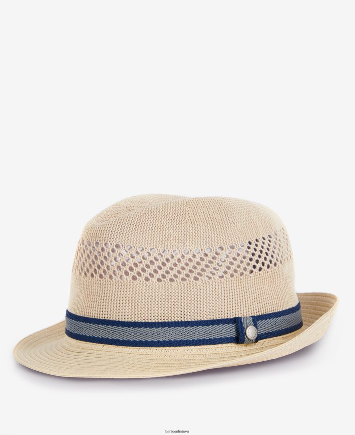 priedai Barbour craster trilby ekru vyrų 6F6D802244