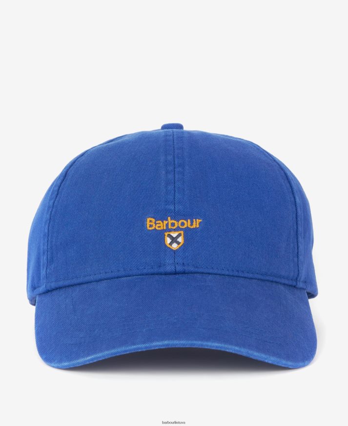 priedai Barbour tartan crest sportinė kepurė saulėje balinta geltona vyrų 6F6D802302