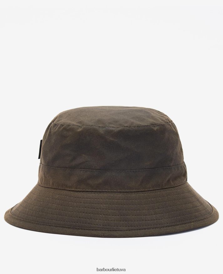 priedai Barbour vaško kibiro skrybėlė karinis jūrų laivynas vyrų 6F6D802236
