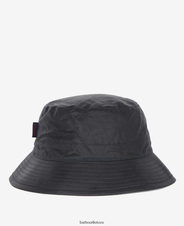 priedai Barbour vaško kibiro skrybėlė karinis jūrų laivynas vyrų 6F6D802254